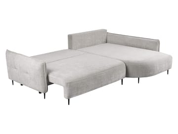 Bornalle 3-sits Bäddsoffa med divan - beige - Möbler - Soffa - Bäddsoffa