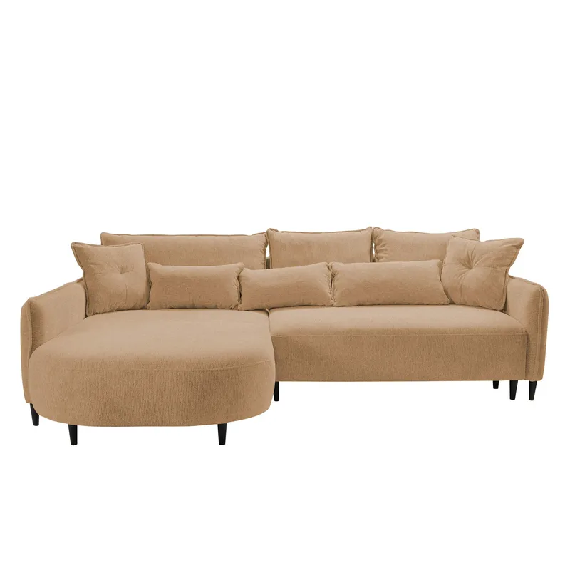 Bornalle 3-sits Bäddsoffa med divan, beige