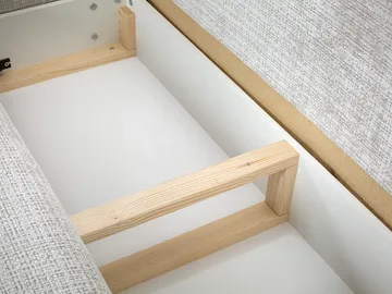 Bornalle 3-sits Bäddsoffa med divan - turkos - Möbler - Soffa - Bäddsoffa