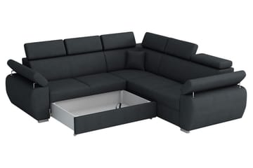 Boston Hörnsoffa - Mörkgrå - Möbler - Soffa - Bäddsoffa