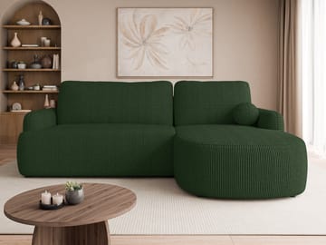 Branrel 3-sits Soffa med divan - grön - Möbler - Soffa - Bäddsoffa