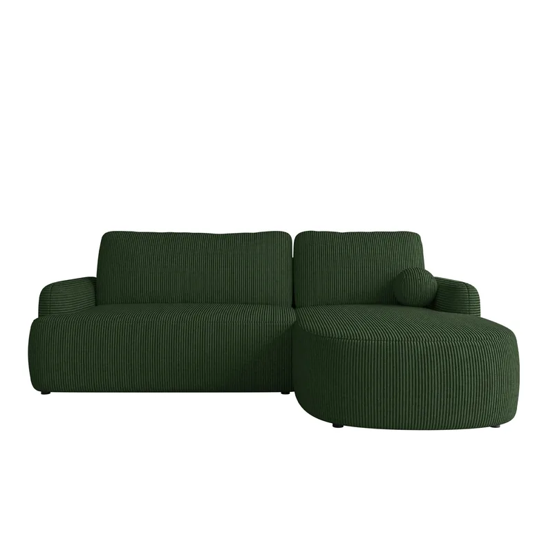 Branrel 3-sits Soffa med divan, grön