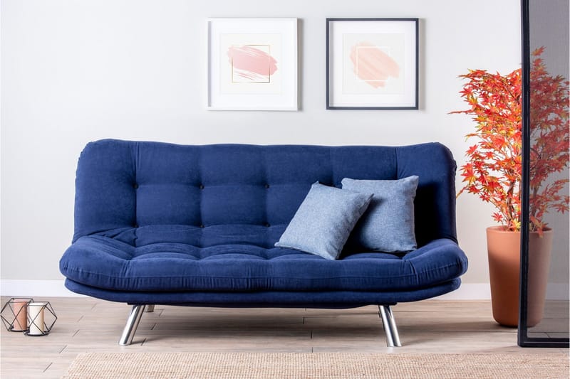 Breana Bäddsoffa 3-sits - Marinblå - Möbler - Soffa - Bäddsoffa