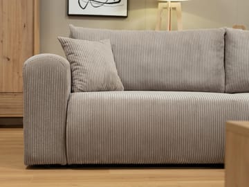 Brenor Bäddsoffa med Divan 3-sits - Blå - Möbler - Soffa - Bäddsoffa