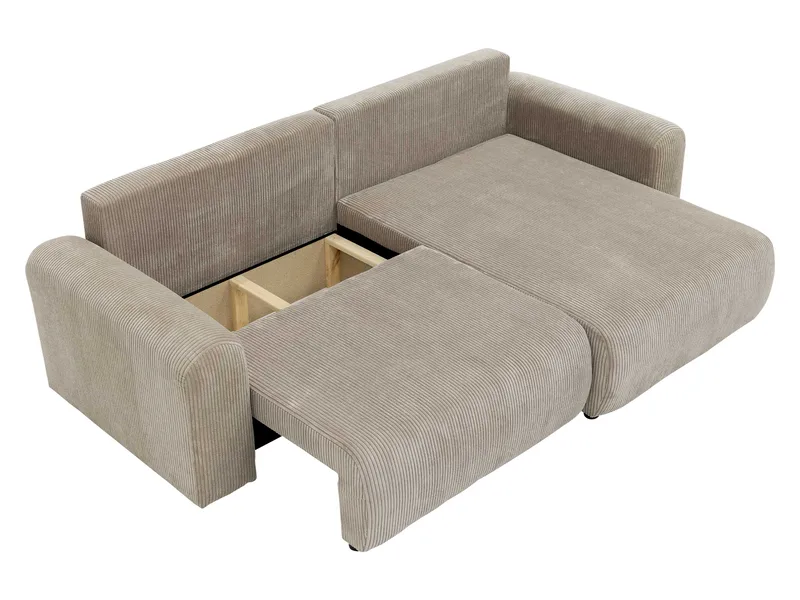 Brenor Bäddsoffa med Divan 3-sits - Röd - Möbler - Soffa - Bäddsoffa