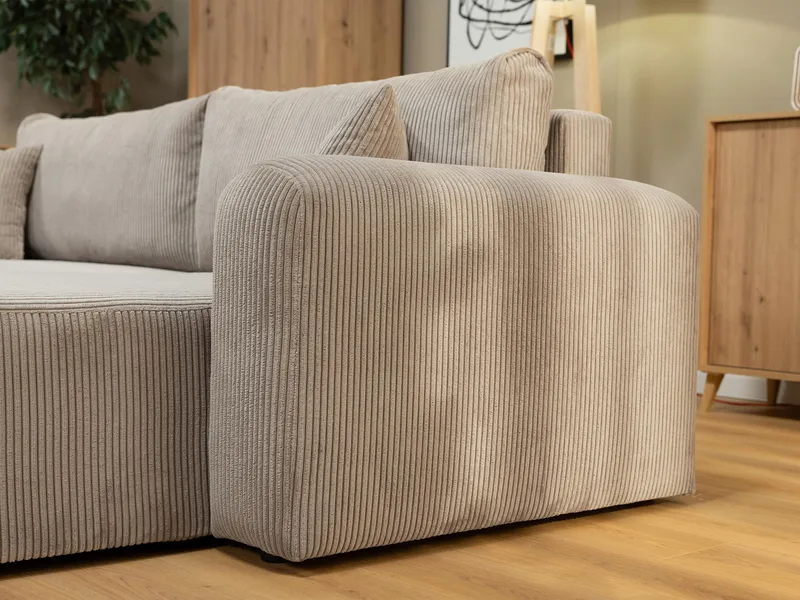 Brenor Bäddsoffa med Divan 3-sits - Röd - Möbler - Soffa - Bäddsoffa