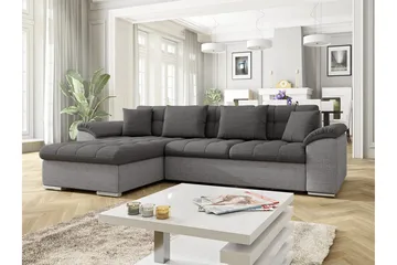 Camior 4-sits Bäddsoffa - Grå - Möbler - Soffa - Bäddsoffa