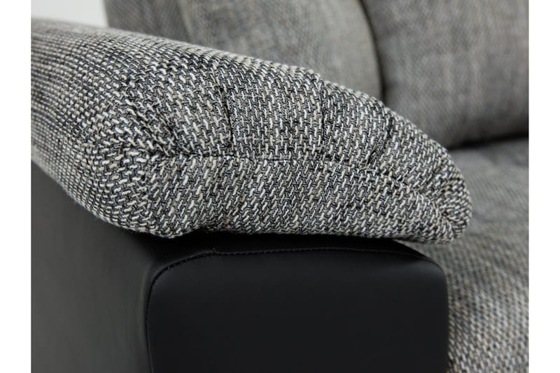 Camior Bäddsoffa m. Divan 3-sits - Mörkgrå - Möbler - Soffa - Bäddsoffa
