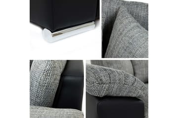 Camior Bäddsoffa m. Divan 3-sits - Mörkgrå - Möbler - Soffa - Bäddsoffa