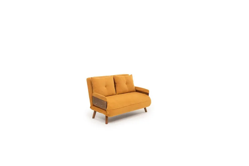 Canelo Bäddsoffa 2-sits, Senapsgul