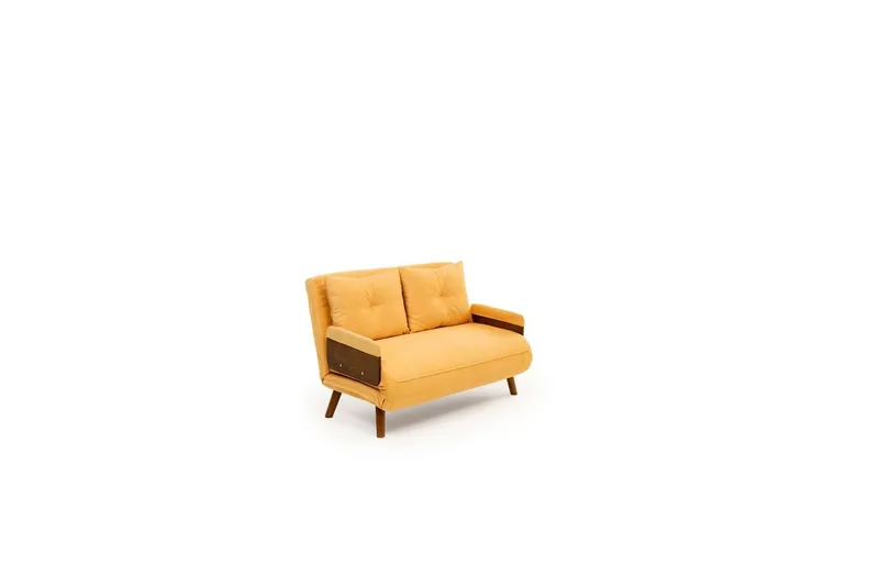 Canelo Bäddsoffa 2-sits, Senapsgul