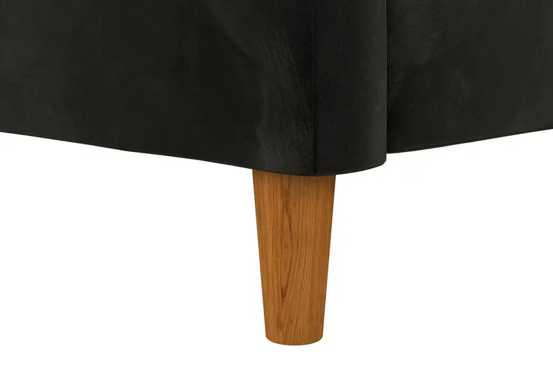 Celine 3-sits Divanbäddsoffa Sammet/Svart - Dorel Home - Möbler - Soffa - Bäddsoffa - Bäddsoffa divan