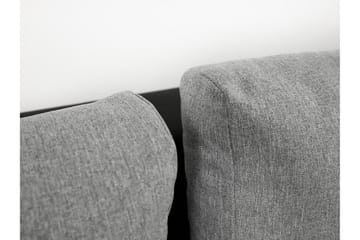 Cerys Bäddbar Hörnsoffa Universal 140x252 cm med Förvaring i Sammet - Grå - Möbler - Soffa - Bäddsoffa