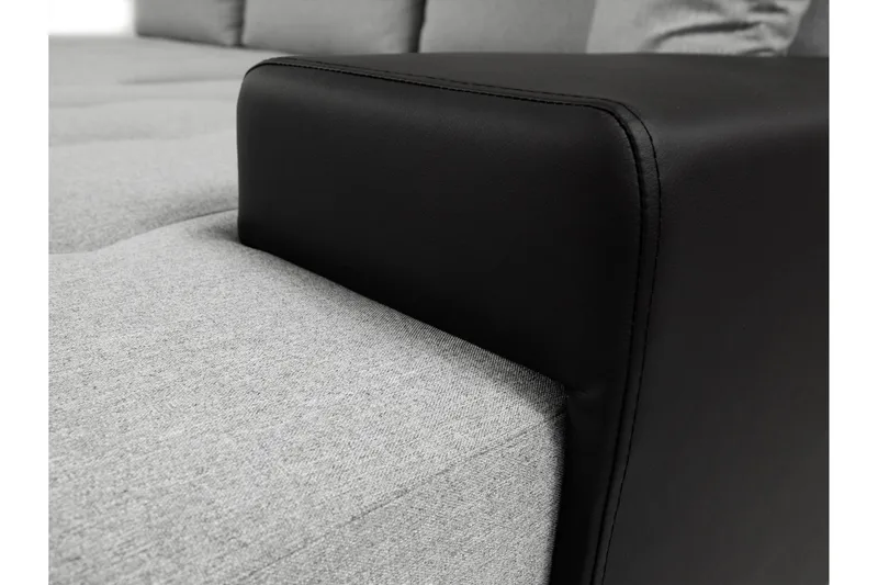 Cerys Bäddsoffa m. Divan 3-sits - Orange - Möbler - Soffa - Bäddsoffa