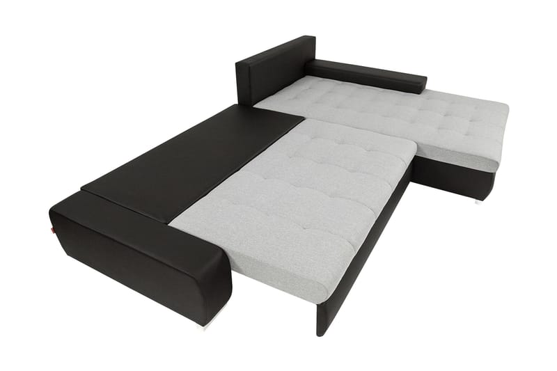 Cerys Bäddsoffa m. Divan 3-sits - Orange - Möbler - Soffa - Bäddsoffa