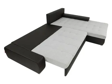 Cerys Bäddsoffa med Divan 4-sits - Orange - Möbler - Soffa - Bäddsoffa