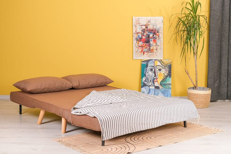 Daigo Bäddsoffa 2-sits - Brun - Möbler - Soffa - Bäddsoffa