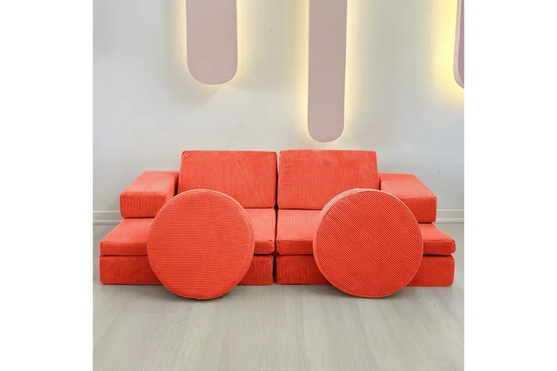 Deliones Bäddsoffa, Orange