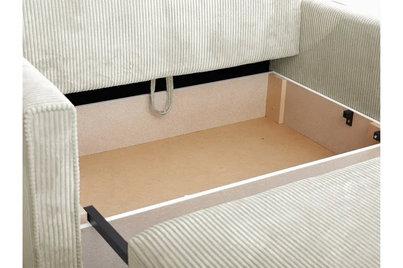 Denegal 2-sits liten bäddsoffa i Manchester - Grå - Möbler - Soffa - Bäddsoffa