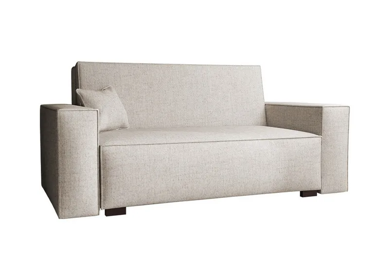 Denegal 2-sits liten bäddsoffa i Tyg, Beige