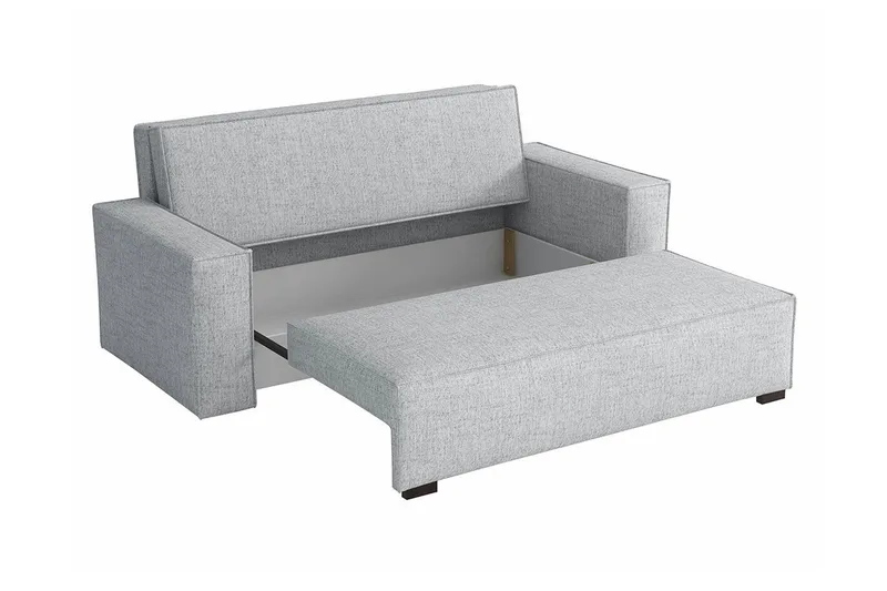 Denegal 2-sits liten bäddsoffa i Tyg - Grön - Möbler - Soffa - Bäddsoffa