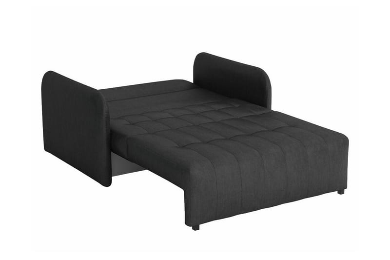 Denegal 2-sits Utdragbar Bäddsoffa 112x192 cm med Förvaring i Tyg - Taupe - Möbler - Soffa - Bäddsoffa