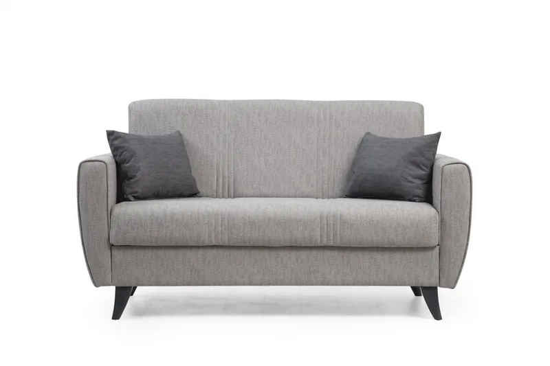 Dewan Bäddsoffa 2-sits, Ljusgrå