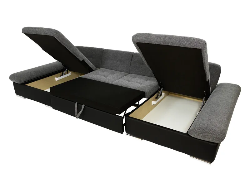 Dewitt 5-sits U-formad Bäddsoffa - Mörkbeige - Möbler - Soffa - Bäddsoffa