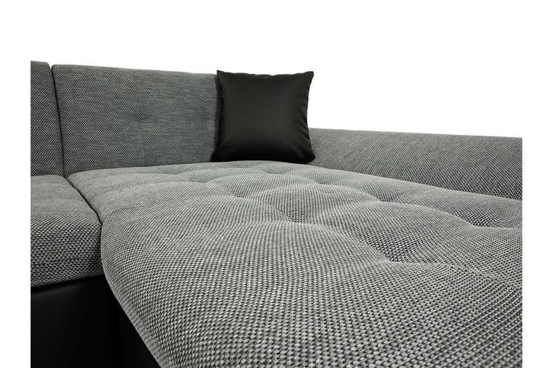 Dewitt 6-sits Bäddsoffa i Tyg - Vit|Grå - Möbler - Soffa - Bäddsoffa