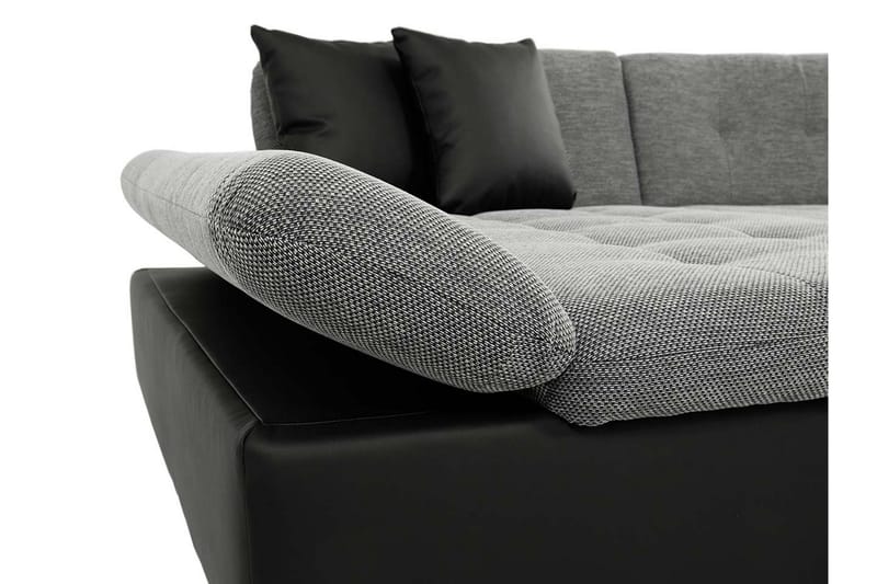 Dewitt 6-sits Bäddsoffa i Tyg - Vit|Grå - Möbler - Soffa - Bäddsoffa