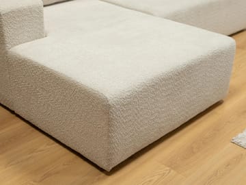 Deylor Bäddsoffa med Divan 3-sits - Blå - Möbler - Soffa - Bäddsoffa