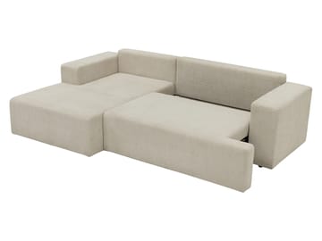 Deylor Bäddsoffa med Divan 3-sits - Rosa - Möbler - Soffa - Bäddsoffa