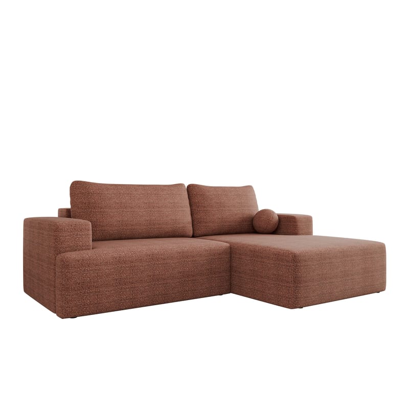 Deylor Bäddsoffa med Divan 3-sits, Rosa