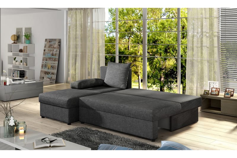 Dirk Bäddsoffa med Divan - Brun - Möbler - Soffa - Bäddsoffa