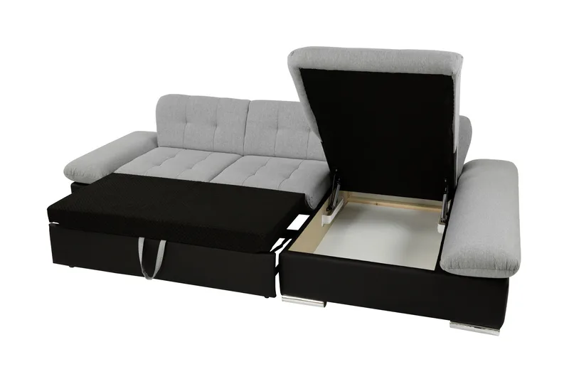 Djerra Bäddsoffa m. Divan 3-sits - Grön - Möbler - Soffa - Bäddsoffa