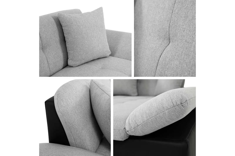 Djerra Bäddsoffa med Divan 3-sits - Gul - Möbler - Soffa - Bäddsoffa