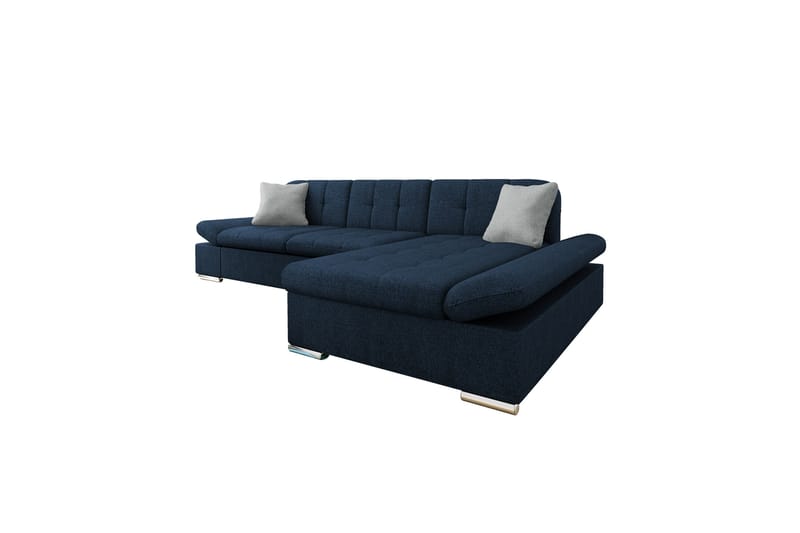 Djerra Bäddsoffa med Divan 3-sits, Marinblå
