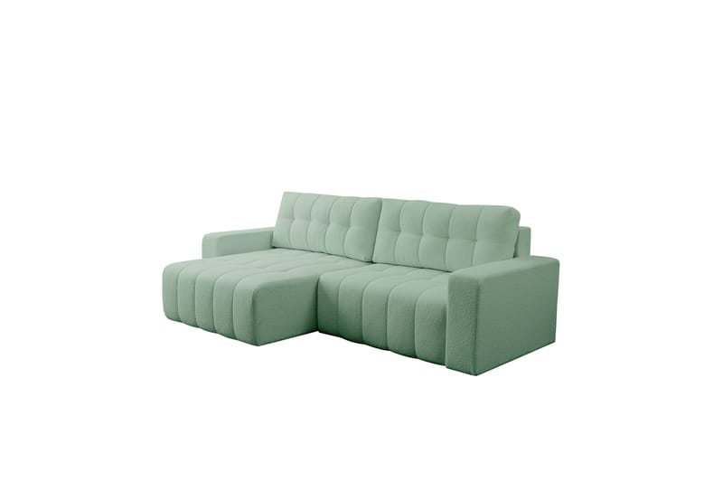 Doryn Bäddsoffa med Divan 3-sits, Grön