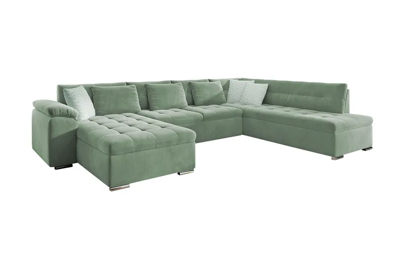 Dynir 4-sits Bäddsoffa, Grön