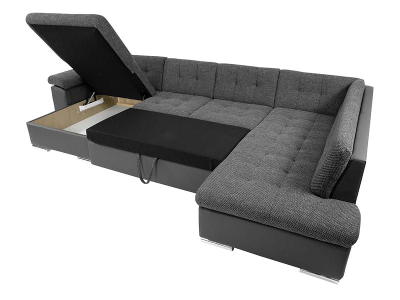 Dynir Bäddsoffa med Divan och Schäslong 5-sits - Beige - Möbler - Soffa - Bäddsoffa