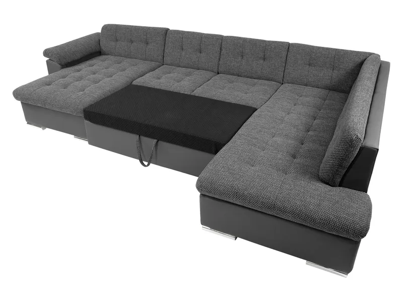 Dynir Bäddsoffa med Divan och Schäslong 5-sits - Rosa - Möbler - Soffa - Bäddsoffa