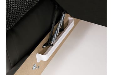Dynir Hörnbäddsoffa Divan med Förvaring Vänster - Ljusgrå/Vit - Möbler - Soffa - Bäddsoffa