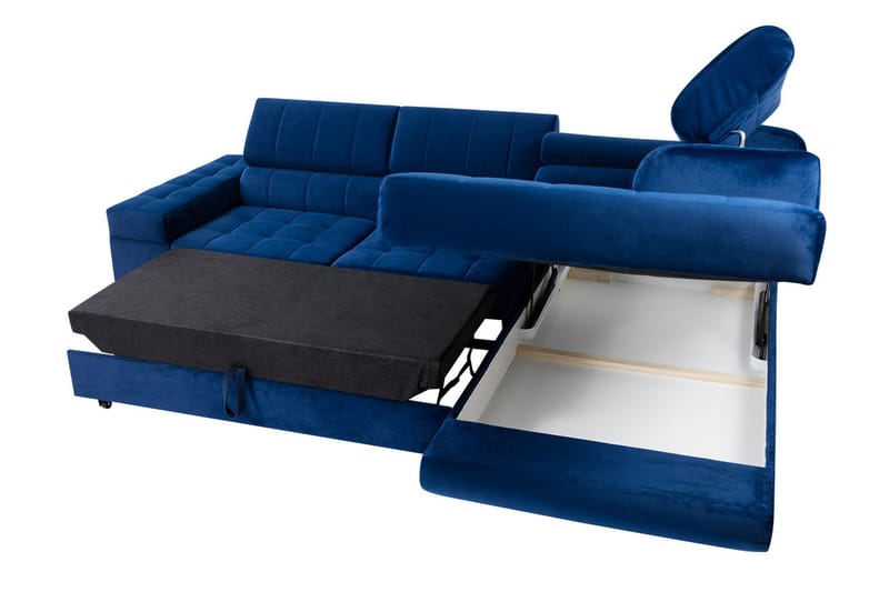 Elkind Hörnsoffa - Mörkblå - Möbler - Soffa - Bäddsoffa
