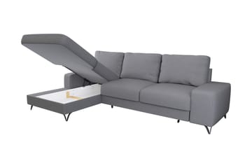 Emet Bäddsoffa med Divan 3-sits - Brun - Möbler - Soffa - Bäddsoffa