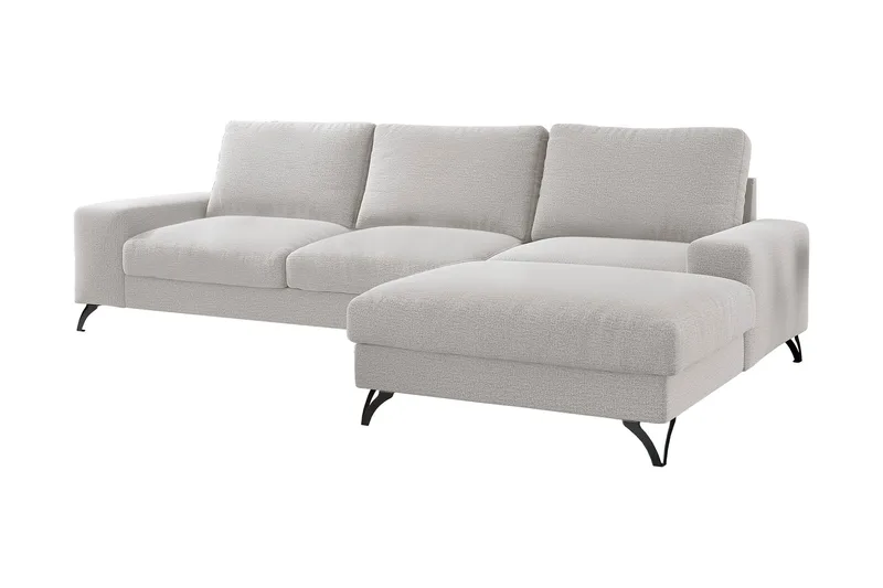 Emet Bäddsoffa med Divan 3-sits, Grå