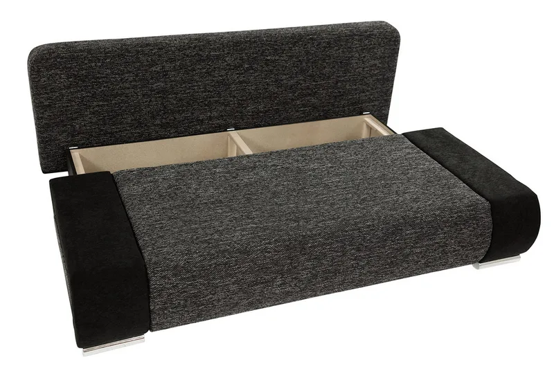Emma Bäddsoffa 200x94x76 cm - Svart/Grå - Möbler - Soffa - Bäddsoffa