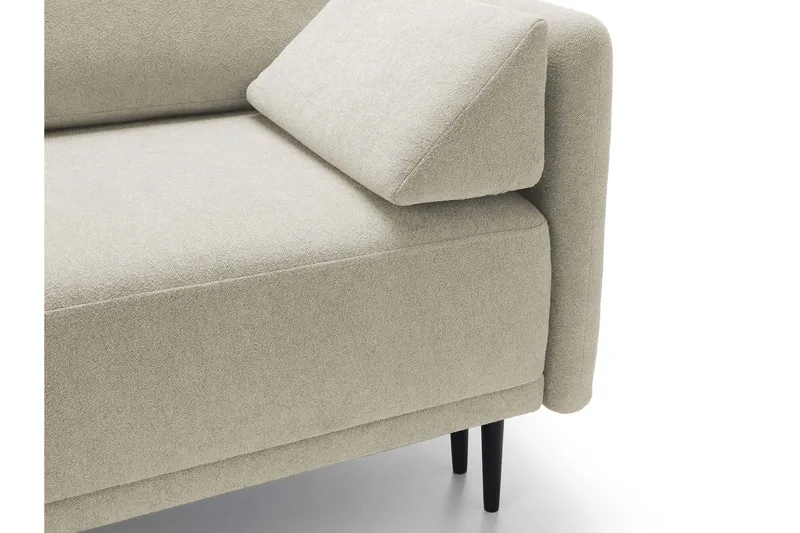 Enaya Bäddsoffa m. Divan 3-sits - Grå - Möbler - Soffa - Bäddsoffa