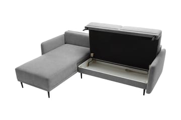 Enaya Bäddsoffa m. Divan 3-sits - Grå - Möbler - Soffa - Bäddsoffa