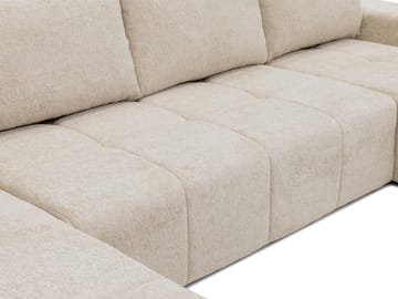 Falor 5-sits U-formad bäddsoffa - grå - Möbler - Soffa - Bäddsoffa