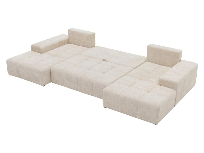 Falor 5-sits U-formad bäddsoffa - grå - Möbler - Soffa - Bäddsoffa